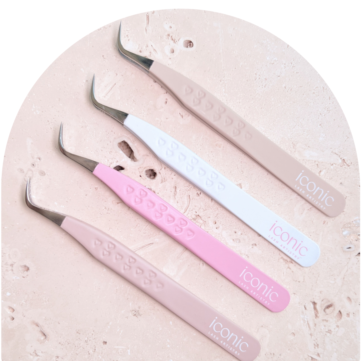 Jeanie J Curved Tweezer - Amore Collection