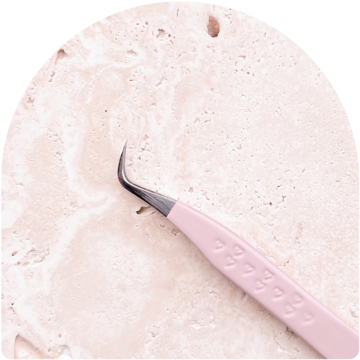 Jeanie J Curved Tweezer - Amore Collection