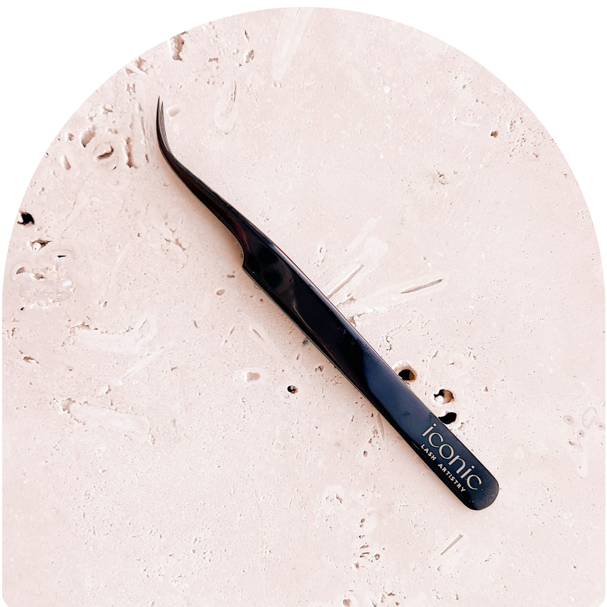 J-Curved Isolation Infinite-Grip Tweezer